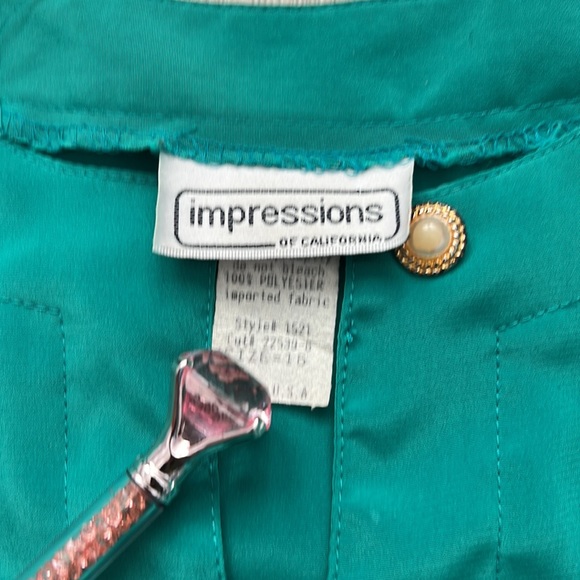 impressions by California brand, vintage blouse - Picture 8 of 8